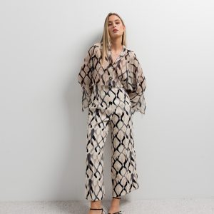 PANTALÓN ESTAMPADO CULOTTE