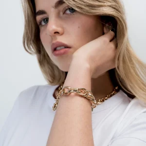 Pulsera eslabones combinado